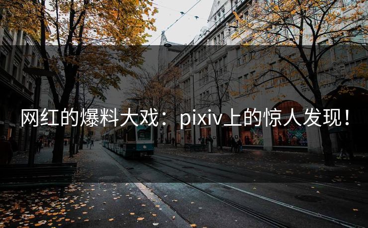 网红的爆料大戏：pixiv上的惊人发现！